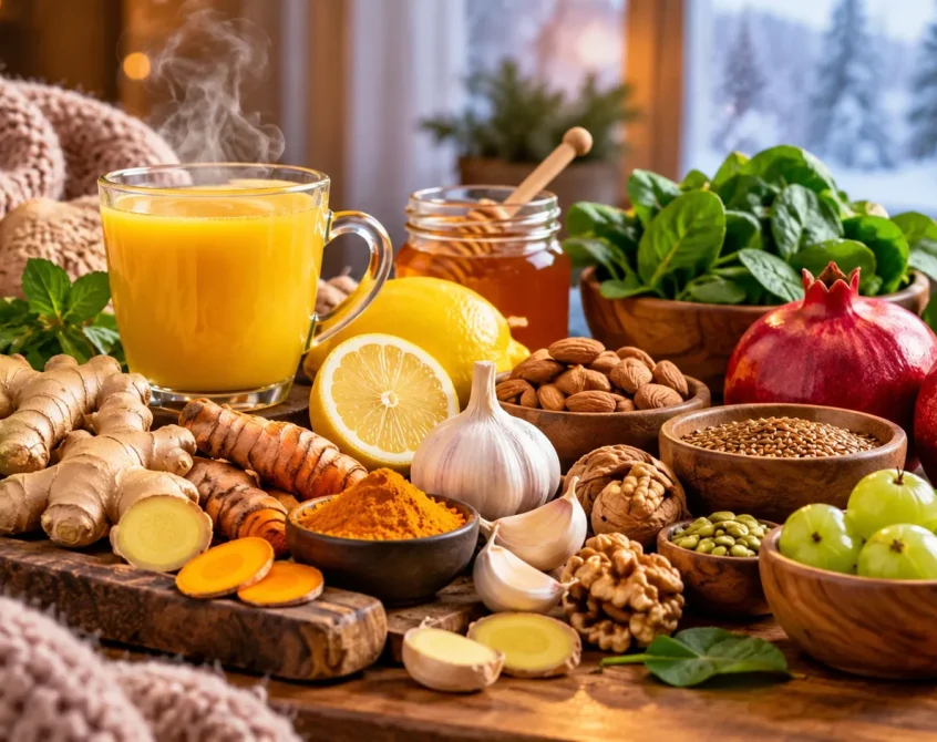 सर्दियों में इम्युनिटी बढ़ाने के लिए क्या खाएं?