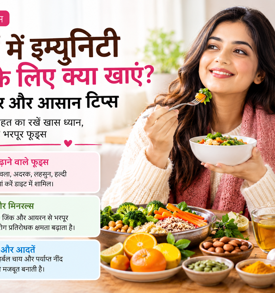 सर्दियों में इम्युनिटी बढ़ाने वाले फूड्स